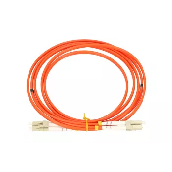 FTTH šviesolaidinis kabelis Extralink EX.3753 OM2 3 m LC–LC pilnas dvipusis, raudonas
