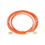 FTTH šviesolaidinis kabelis Extralink EX.3753 OM2 3 m LC–LC pilnas dvipusis, raudonas