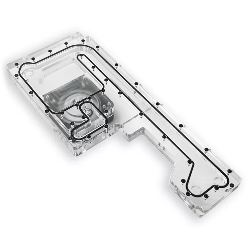 Stealkey Customs Distroplate skirta Fractal Design North D4 — akrilinis rezervuaras (SW10099)