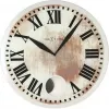 „NeXtime“ laikrodis 8162 „Romana“, Ø43 cm, sieninis, baltas