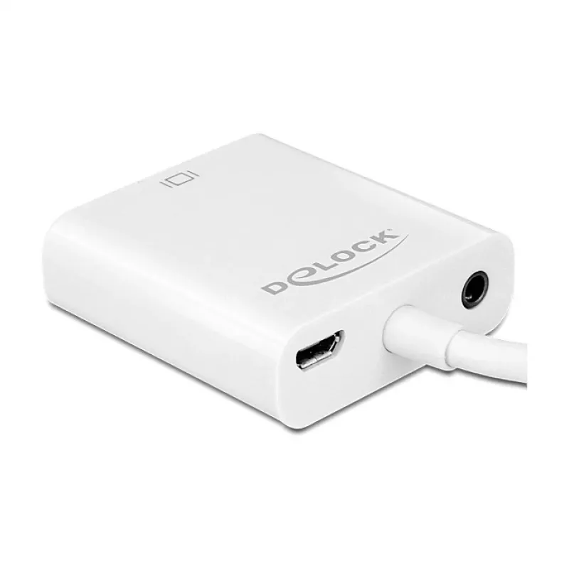 USB grafikos adapteris DeLOCK 65557 1920 x 1080 pikselių Baltas
