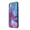 Apsauginis stiklo dėklas-įmautė Tellur, skirtas iPhone XS Max, su margintu palmių raštu