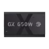 Gamemax maitinimo blokas, 80 PLUS, Gold | GX 650GF | 650 W