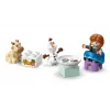 Konstrukcinis žaislas LEGO DUPLO 10455 Disney Anna ir Elsa ledo rūmų vakarėlis — DUPLO rinkinys, 54 dalys, 4 minifigūrėlės, amžius 2+