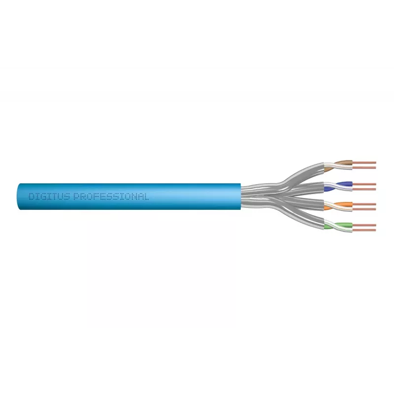 Tinklo kabelis DIGITUS DK-1641-A-VH-1 S/FTP Cat. 6 1m Pilkos spalvos