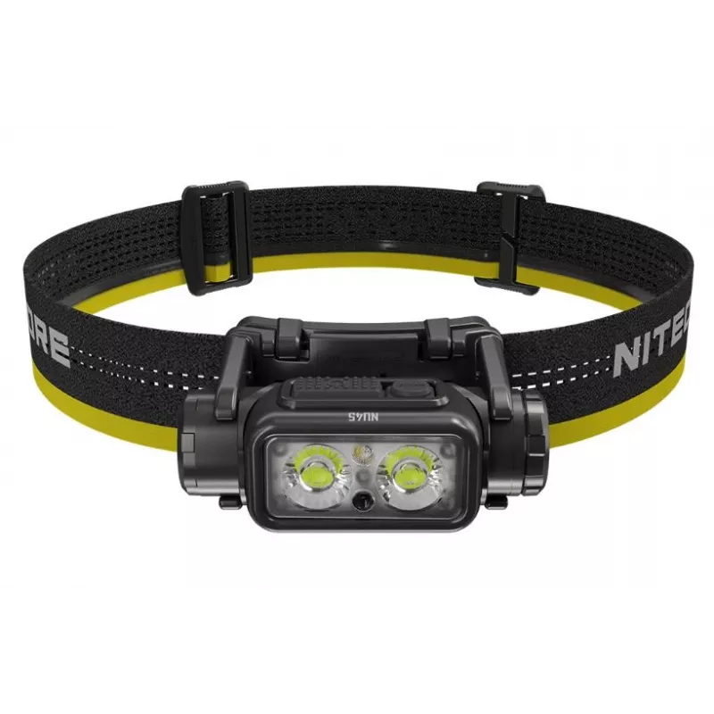 Galvos juostos žibintuvėlis Nitecore NU45 1700 lm LED Juodas IP68