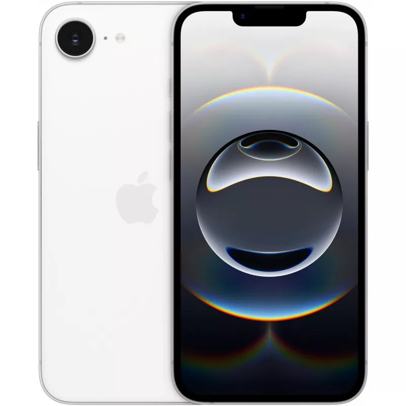 Išmanusis telefonas „Apple iPhone 16e“ 6,1 colio 128 GB balta spalva