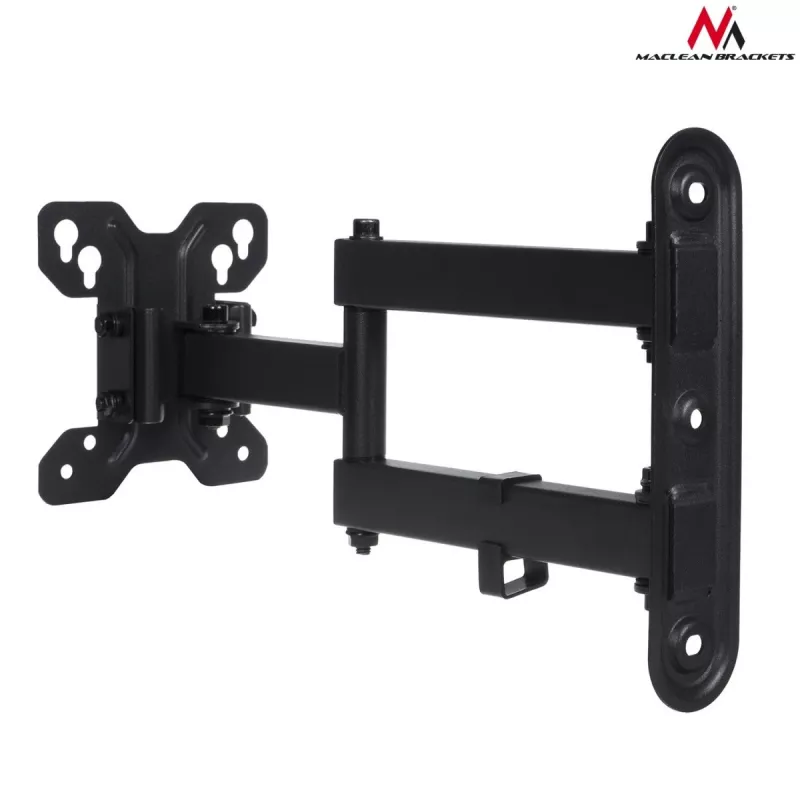TV sieninis laikiklis MACLEAN MC-740 13–23 colių ekranams, VESA iki 100x100, keliamoji galia 30 kg