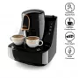 Okka Elite, moka kavos virimo aparatas juodos/chromo spalvos, modelis 2025
