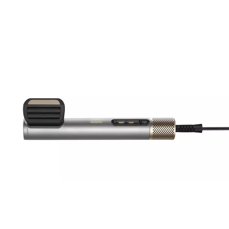 Plaukų formavimo rinkinys BABYLISS AS6555E — Airflow technologija, 4 kaitinimo lygiai, 2,5 m laidas, sidabrinis/auksinis