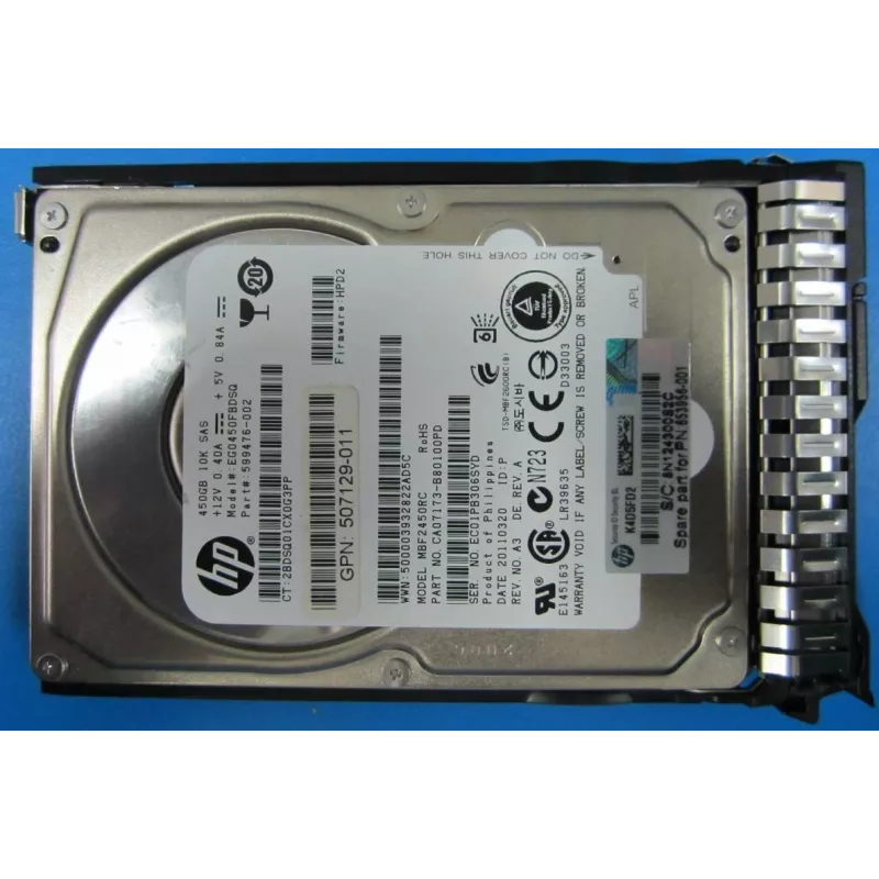 HP 653956-001 atminties diskas