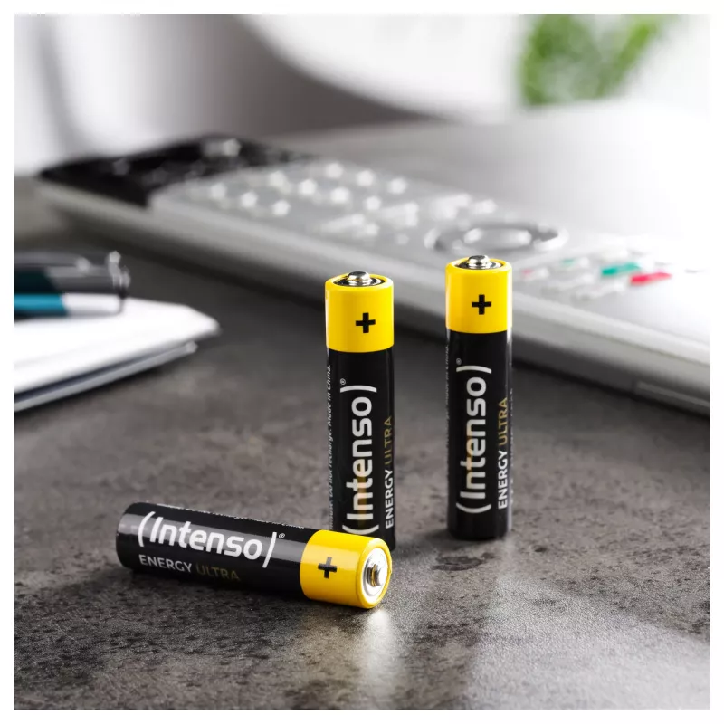 Intenso Batteries Energy Ultra AAA LR03 pakuotė po 10 vnt. susitraukiančioje plėvelėje
