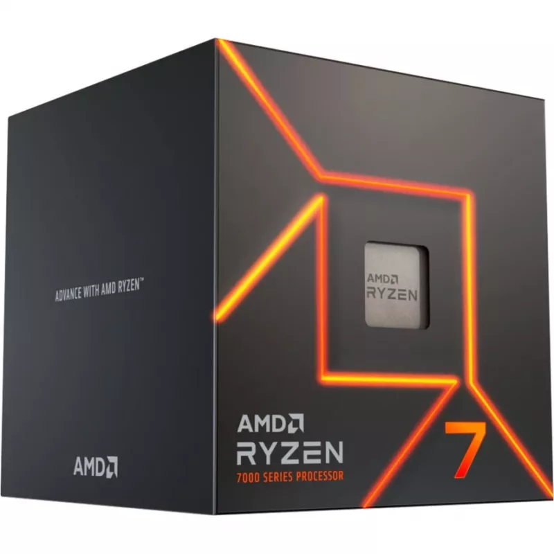 Procesorius AMD Ryzen 7 7700 3.8 GHz 8 branduoliai 32 MB L3 lizdas AM5