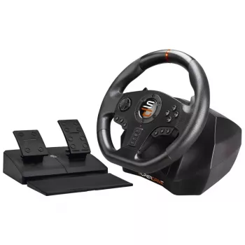 Subsonic SA5595-PC žaidimų valdiklis juodas USB vairaratis + pedalai