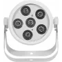 LED par šviestuvas EUROLITE Silent Par 6 QCL Floor RGBW 6x4W — kompaktiškas grindinis PAR su RGBW šviesos diodais