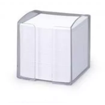 Kvadratinis permatomas bloknotas Durable TREND 105x100x100 mm