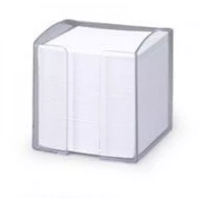 Kvadratinis permatomas bloknotas Durable TREND 105x100x100 mm