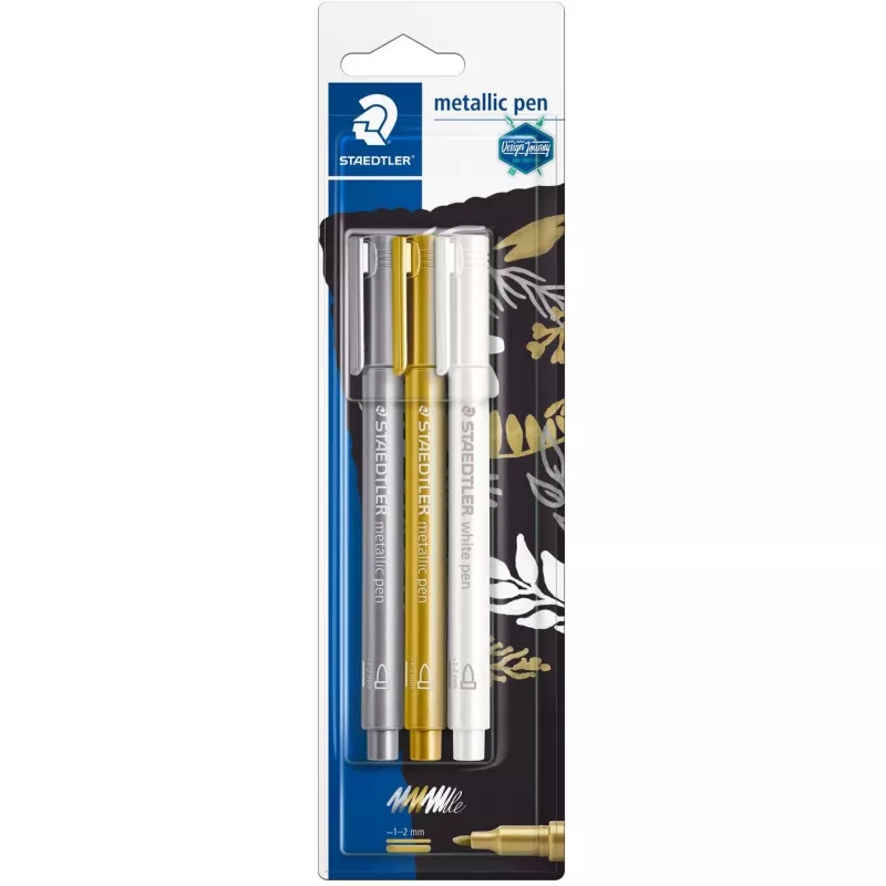 Flomasteris Staedtler 8323-S BK3