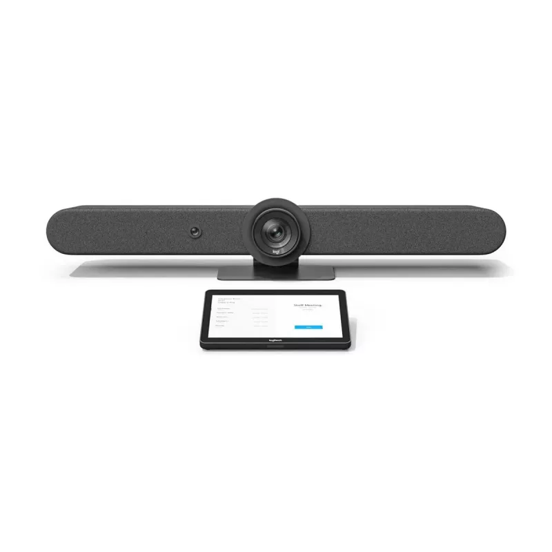 Logitech Rally Bar - vaizdo konferencijų komponentas - Zoom sertifikuotas, sertifikuotas „Microsoft Teams“ - grafitas