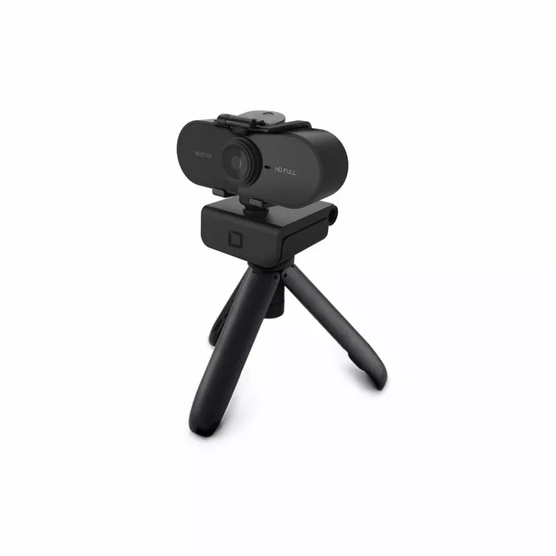 DICOTA D31841 internetinė kamera 1920 x 1080 pikselių USB 2.0 Juoda