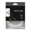 Gembird CCP-USB3-AMCM-6-W USB laidas USB 3.2 Gen 1 (3.1 Gen 1) 1,8 m USB A USB C Baltas