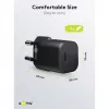 Mobiliojo įrenginio įkroviklis Goobay 65403 universali juoda AC greito įkrovimo