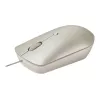 Laidinė biuro pelė Lenovo 540 abiem rankoms tinkama USB Type-C Optinė 2400 DPI Smėlio