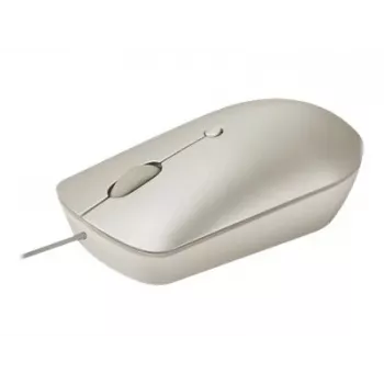 Laidinė biuro pelė Lenovo 540 abiem rankoms tinkama USB Type-C Optinė 2400 DPI Smėlio