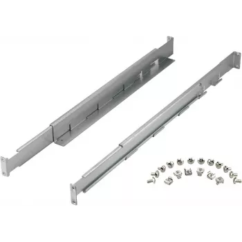 Stovo bėgelių rinkinys PowerWalker 10120531 — sidabrinis, plotis 550 mm, aukštis 140 mm, gylis 70 mm, palaiko stovo gylį 78–120 cm, svoris 3,1 kg