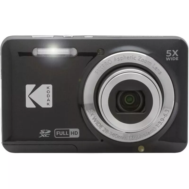 Kodak PIXPRO FZ55 1/2.3 kompaktiškas fotoaparatas 16 MP CMOS 4608 x 3456 pikseliai juodas (FZ55BK)
