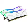 DIMM 64 GB DDR5-6000 (2x 32 GB) Dual-Kit, atmintis balta, FF4D564G6000HC38ADC01, Delta RGB, INTEL XMP
