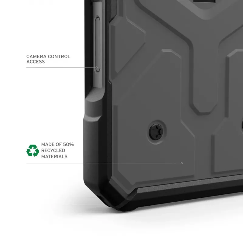Urban Armor Gear Pathfinder mobiliojo telefono dėklas 16 cm (6.3) Dangtelis Sidabrinis