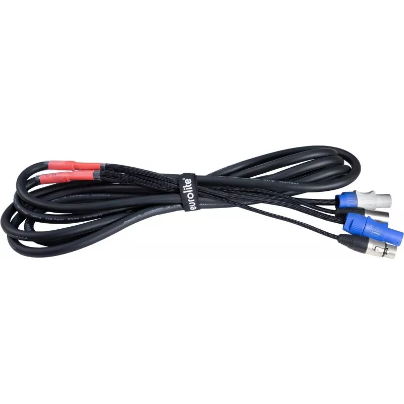 DMX kabelis EUROLITE 30227784 P-Con į 3 kontaktų XLR, 5 m