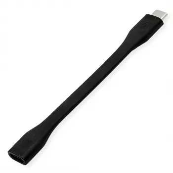 ROLINE kabelis Adapter USB4 Gen3x2 40Gbit/C-C ST/BU Flat - Kabelis - Skaitmeninis/Duomenų