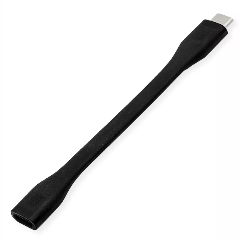ROLINE kabelis Adapter USB4 Gen3x2 40Gbit/C-C ST/BU Flat - Kabelis - Skaitmeninis/Duomenų