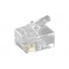 Microconnect KON502-10R laidų jungtis RJ-12 6P6C permatoma