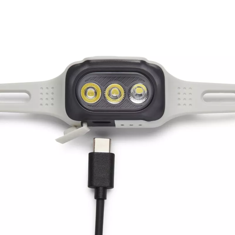 Galvos juostos žibintuvėlis Juoda Diamond Deploy 325 — LED 325 lm, USB įkraunamas, IPX4, 38.5 g