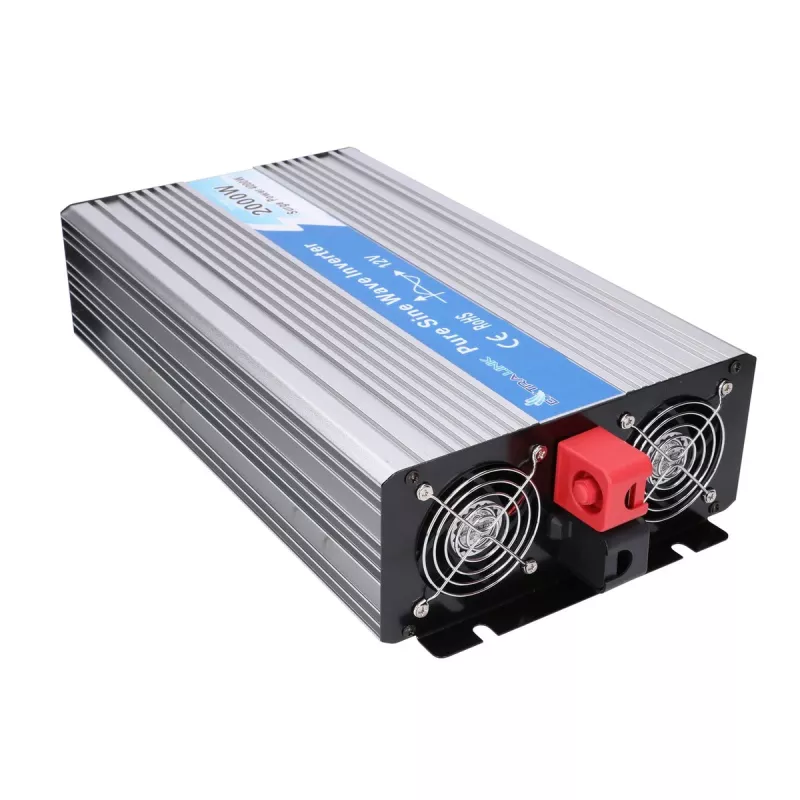 Extralink OPIP-2000W | Įtampos keitiklis | automobilinis 12 V, 2000 W grynoji sinusinė banga