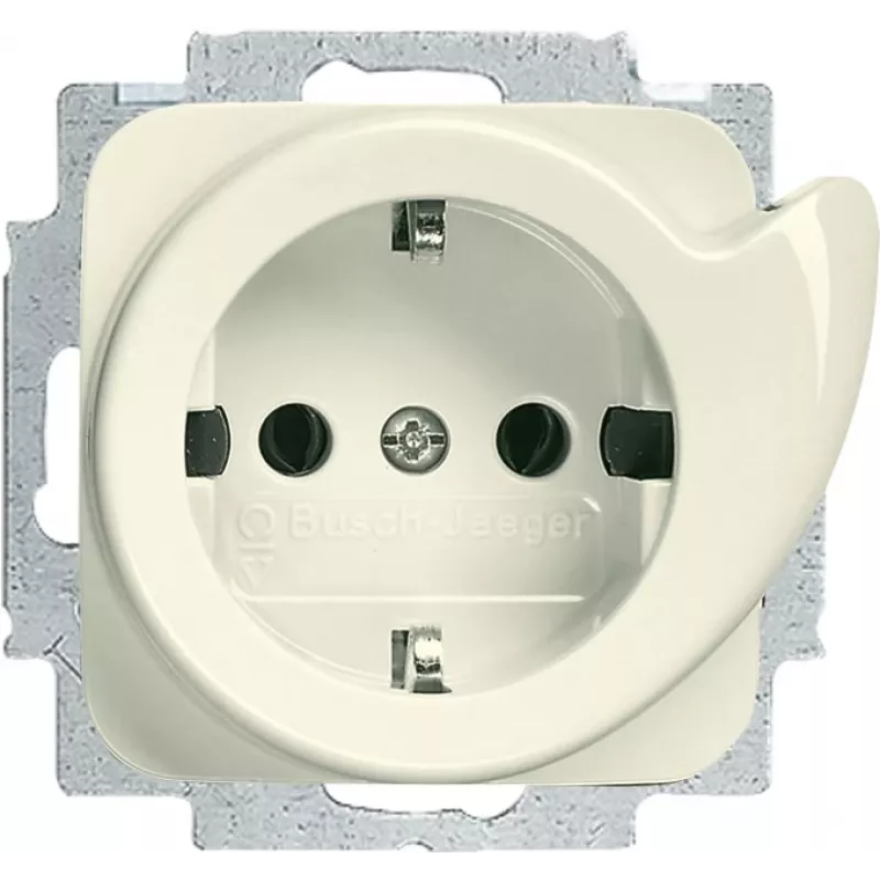 Busch Jaeger 20 EUCDR-212 Socket Outlet CEE 7/3 Beige (2011-0-2597)