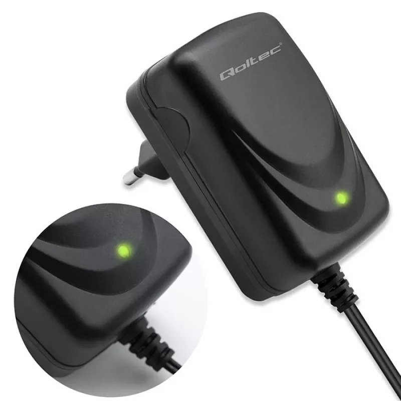 Baterijų įkroviklis QOLTEC Charger for AGM GEL STD 12V 1.5A