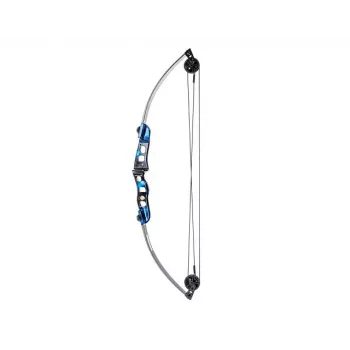 Compound bow POE LANG Firestar 25 lbs, carbon/aluminium construction, 740 mm length, 3 arrows & rest