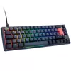 Ducky One 3 SF klaviatūra, skirta žaidimams, USB, QWERTZ, vokiečių, mėlyna
