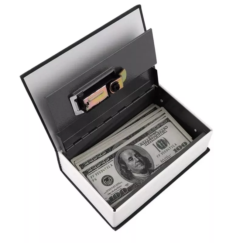 Extralink Home Book Safe, pinigų dėžutė, plieninis seifas raktams, S-405