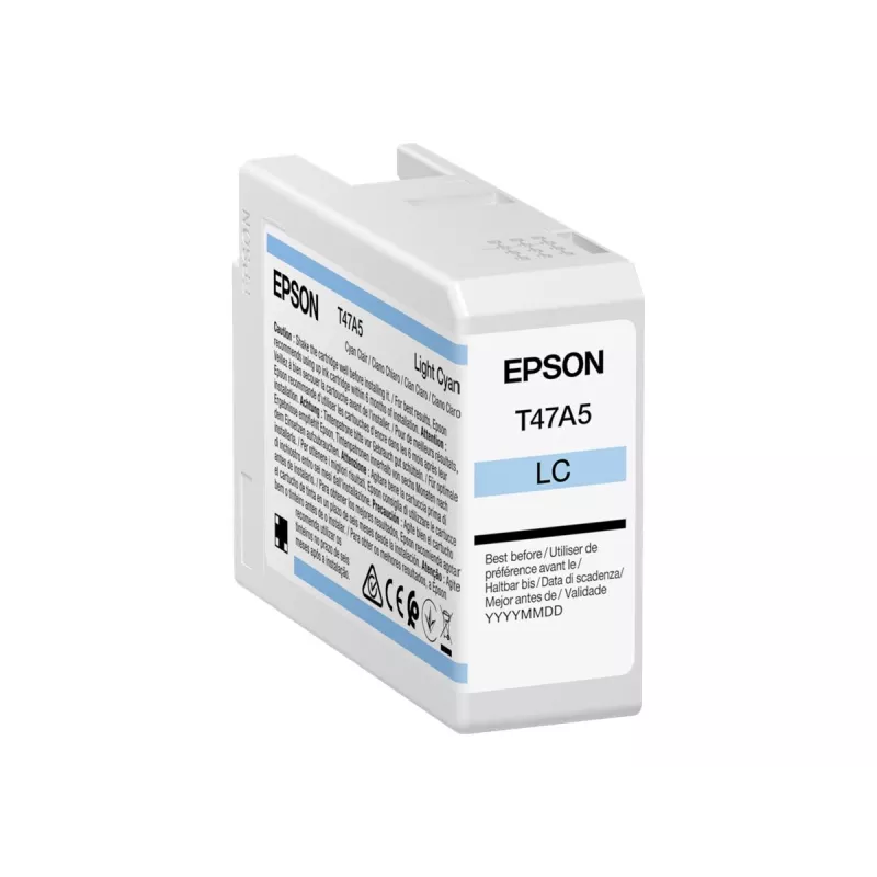 Rašalo kasetė Epson UltraChrome Pro 10 T47A5 Žydra (Originali, Light Žydra)