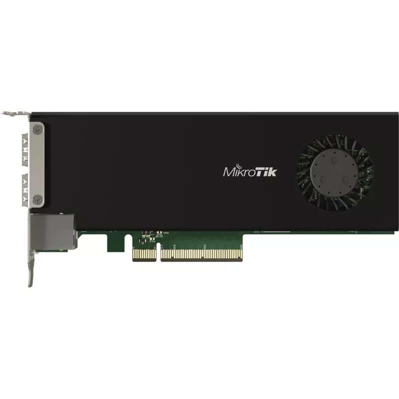 Tinklo maršrutizatoriaus priedų kortelė PCIE/CCR2004-1G-2XS-PCIE Mikrotik