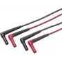 Fluke SureGrip - Bandymo laidas - Juoda - Raudona - CAT III, CAT IV - Silikonas - 1,5 m - 1000 V (2003616)