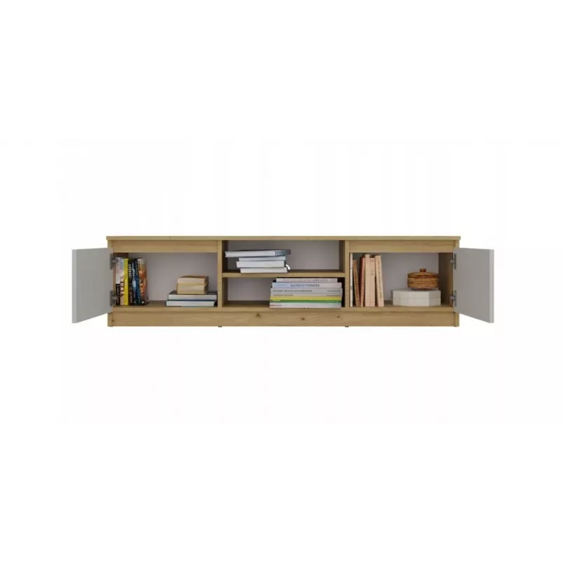 MALWA 140 TV spintelė, artisan ąžuolas/kašmyro