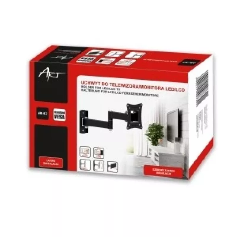 Holder for TV LCD/LED 10-27 15KG AR-82 regulation certical/horizontal 28cm