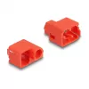 Prievado blokatorius DeLOCK 20929 RJ45 10 vnt. Raudonas