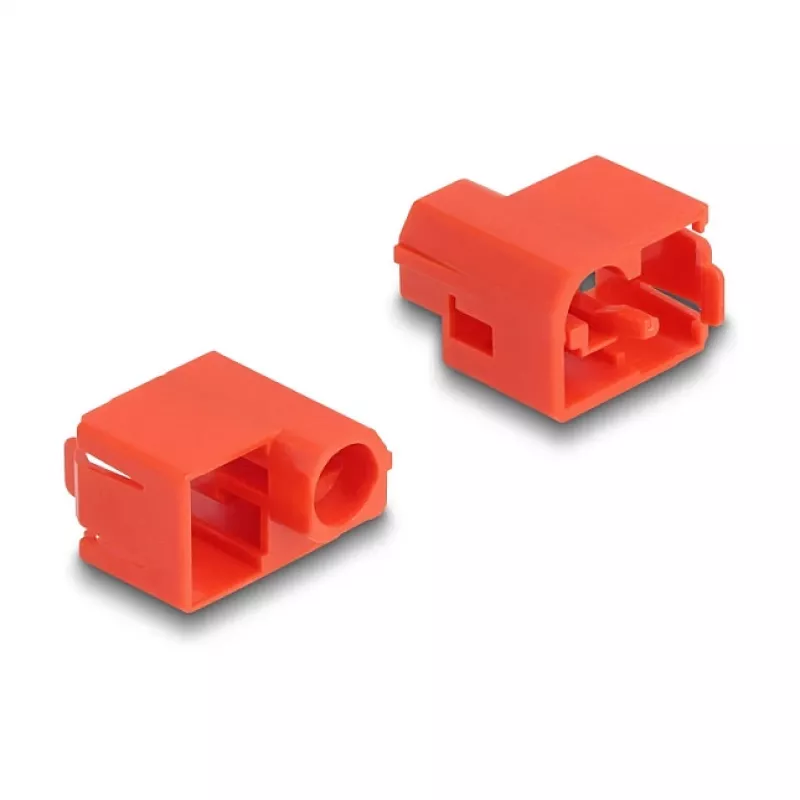 Prievado blokatorius DeLOCK 20929 RJ45 10 vnt. Raudonas